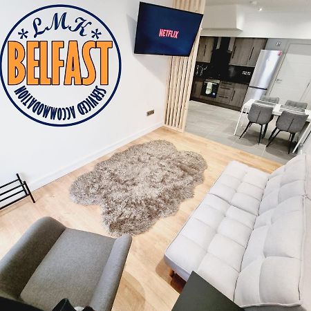 Lmk, Spacious 1 Bedroom Ground Floor Apartment, Ev Charger, Free Parking Wi-Fi, Great Location Belfast Eksteriør bilde