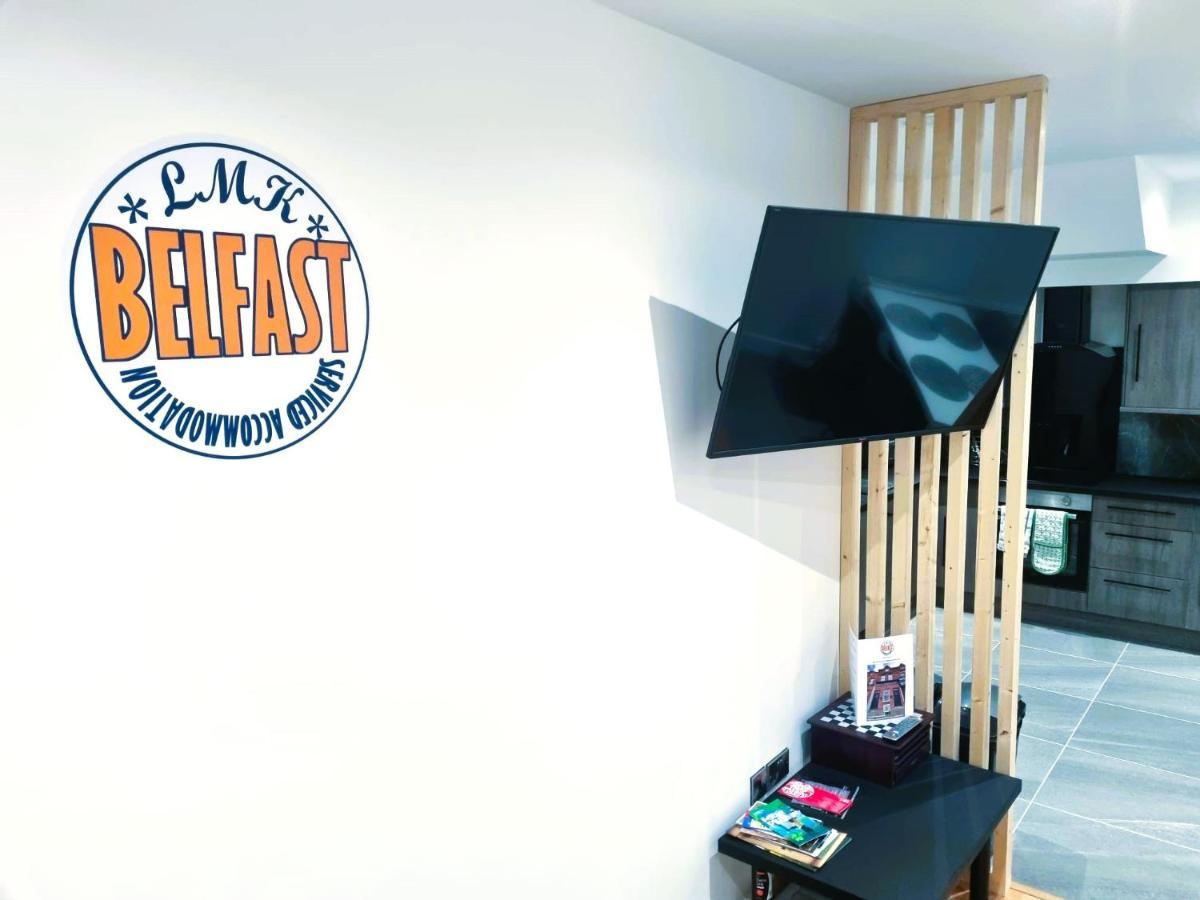 Lmk, Spacious 1 Bedroom Ground Floor Apartment, Ev Charger, Free Parking Wi-Fi, Great Location Belfast Eksteriør bilde